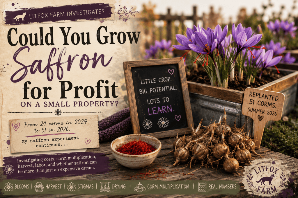 Growing Saffron for Profit on a Small&nbsp;Property?