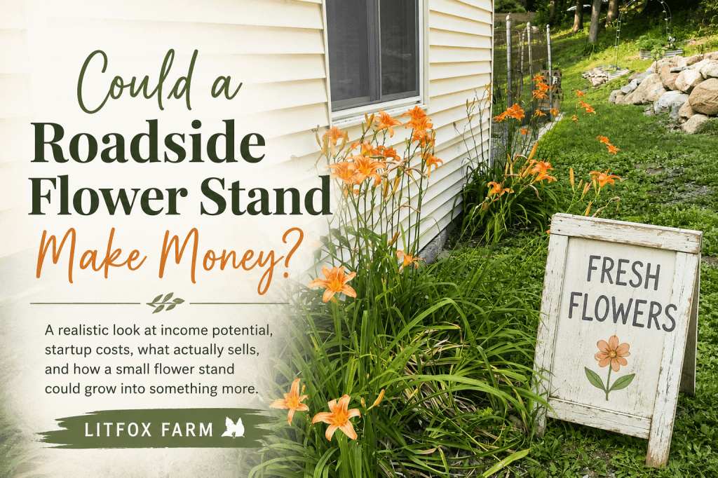 Making Money with a Roadside Flower Stand